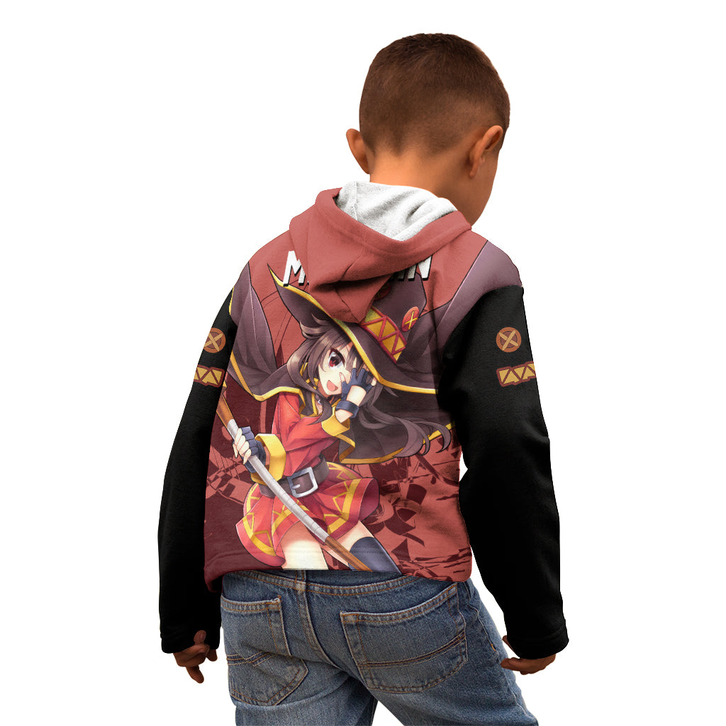 Megumin - KonoSuba Kid Hoodie Anime Style