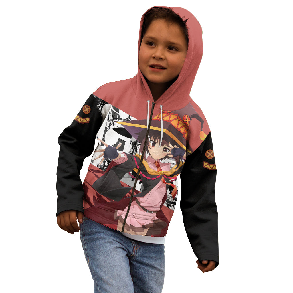Megumin - KonoSuba Kid Hoodie Anime Style