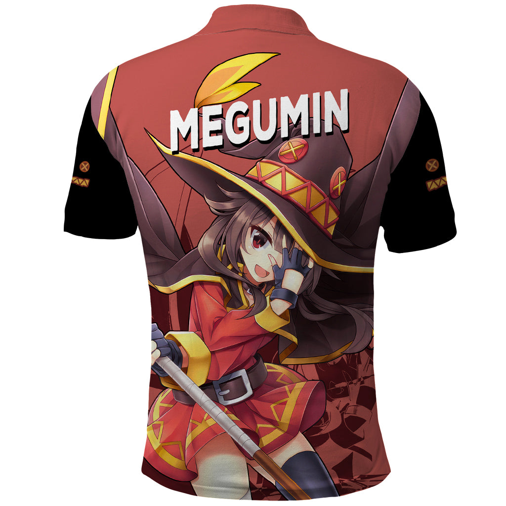 Megumin - KonoSuba Polo Shirt Anime Style