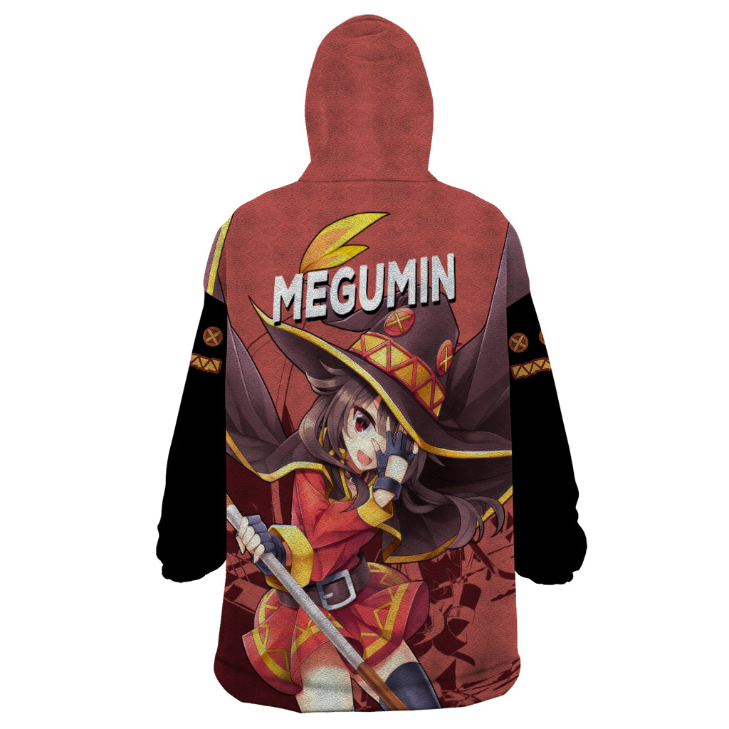 Megumin - KonoSuba Wearable Blanket Hoodie Anime Style