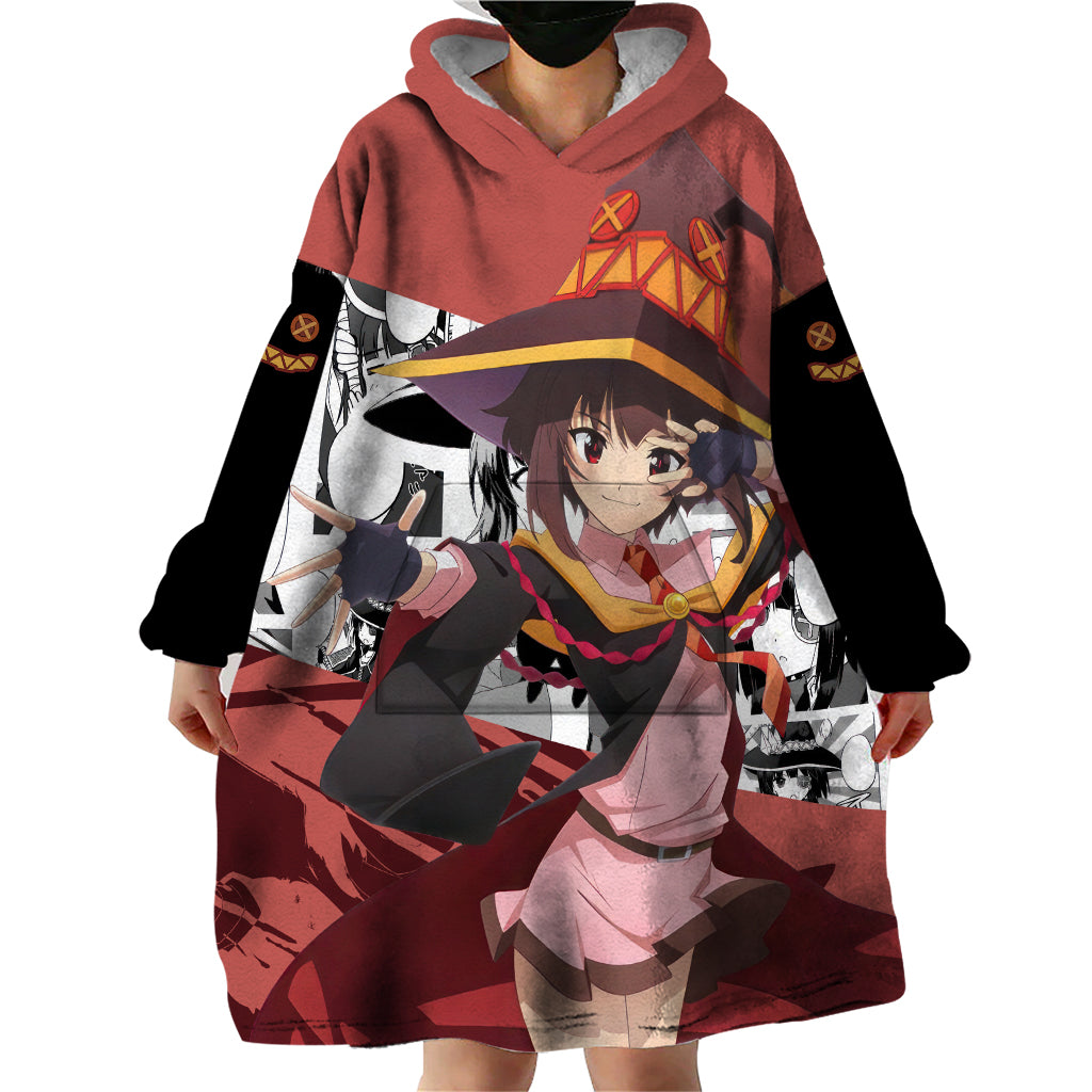 Megumin - KonoSuba Wearable Blanket Hoodie Anime Style
