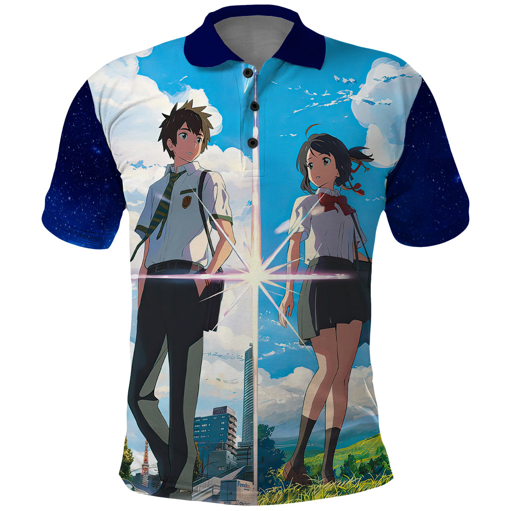 Your Name Hoodie Kimi no Na wa Polo Shirt Anime Style