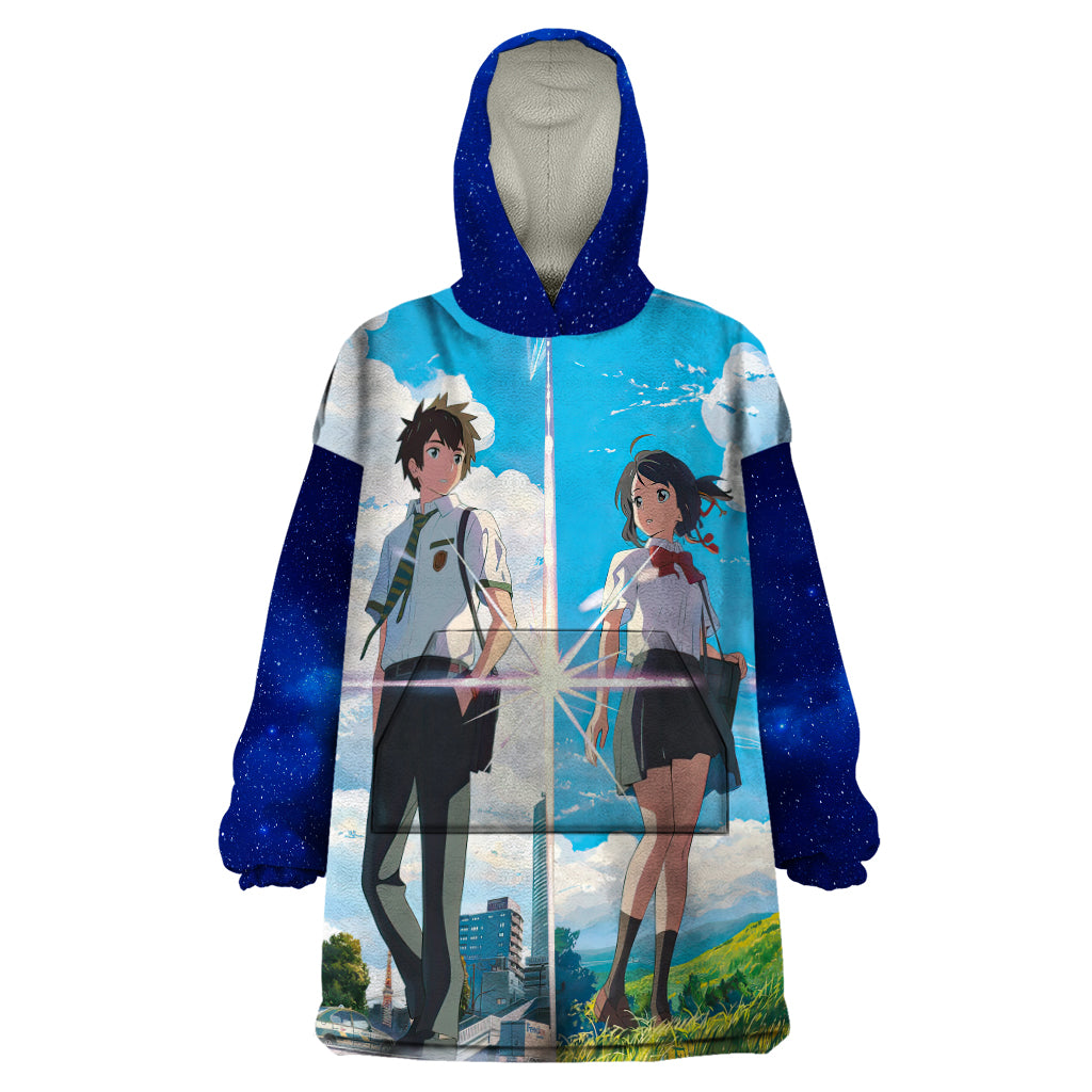 Your Name Hoodie Kimi no Na wa Wearable Blanket Hoodie Anime Style