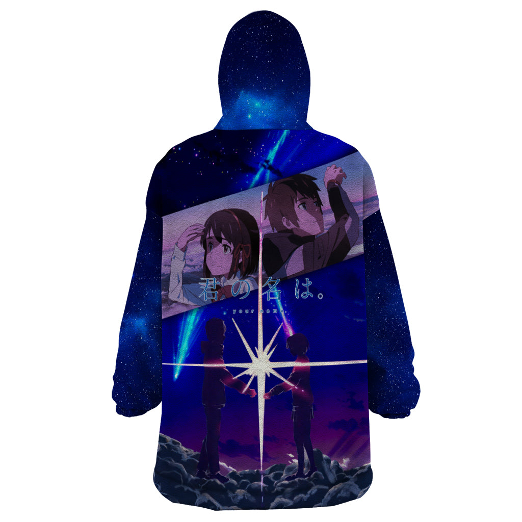 Your Name Hoodie Kimi no Na wa Wearable Blanket Hoodie Anime Style