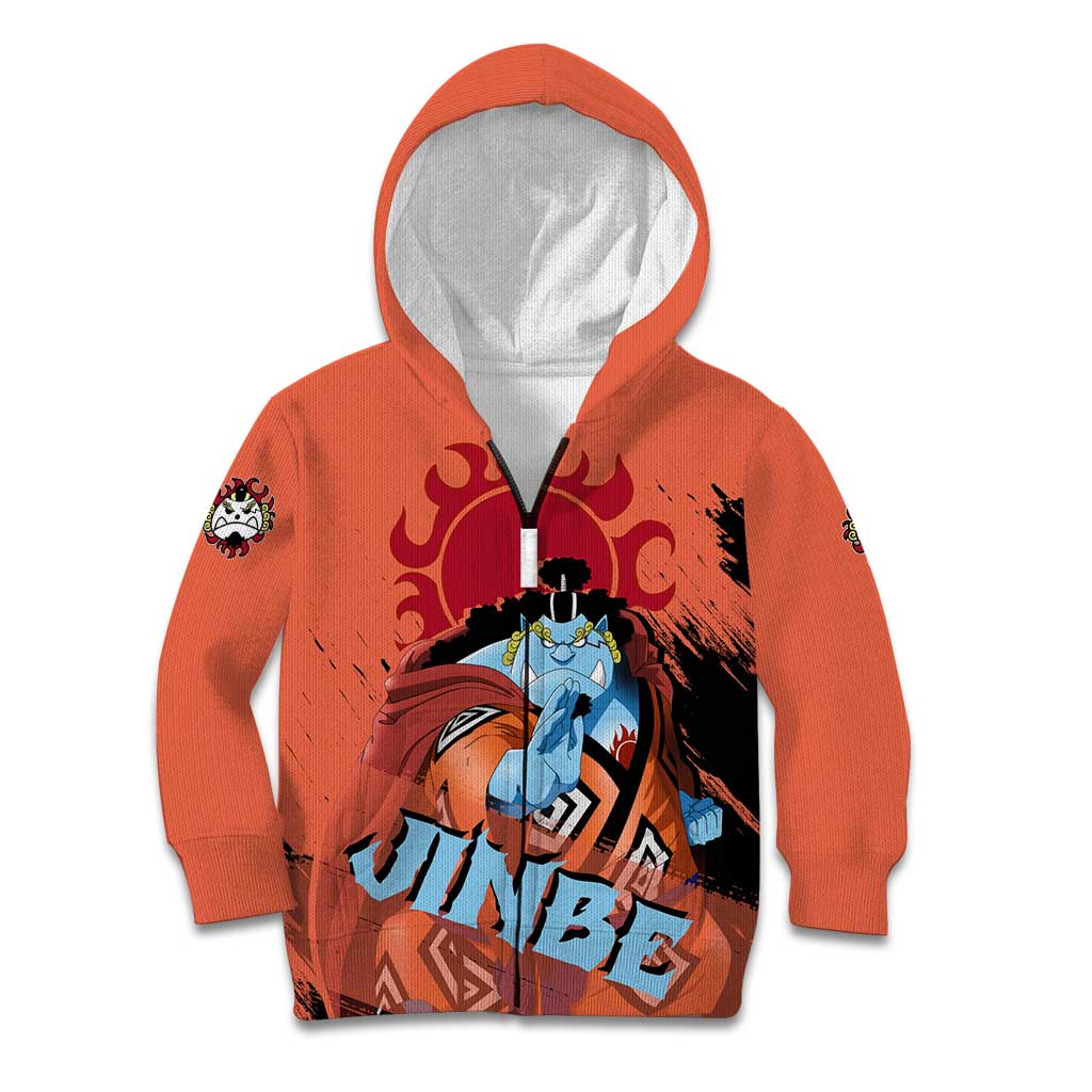 Jinbe - One Piece Kid Hoodie Anime Style