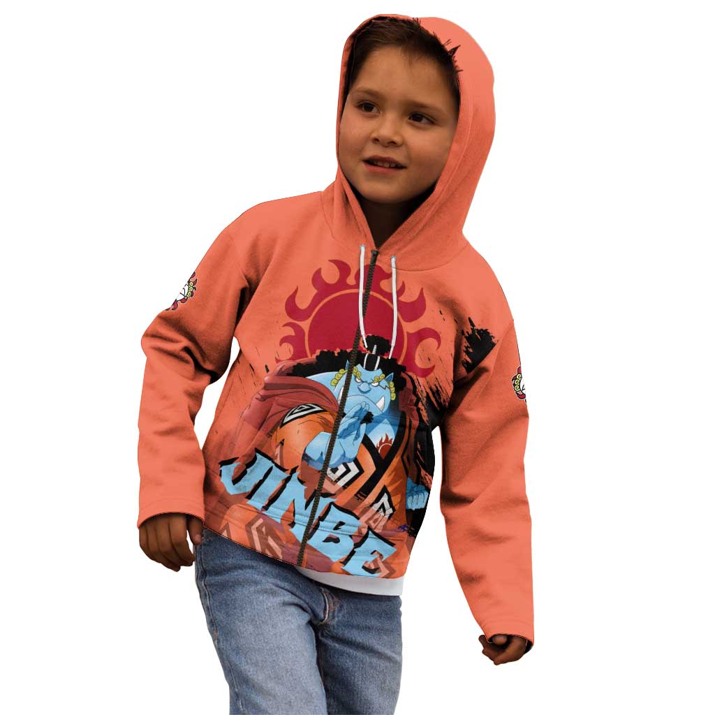 Jinbe - One Piece Kid Hoodie Anime Style