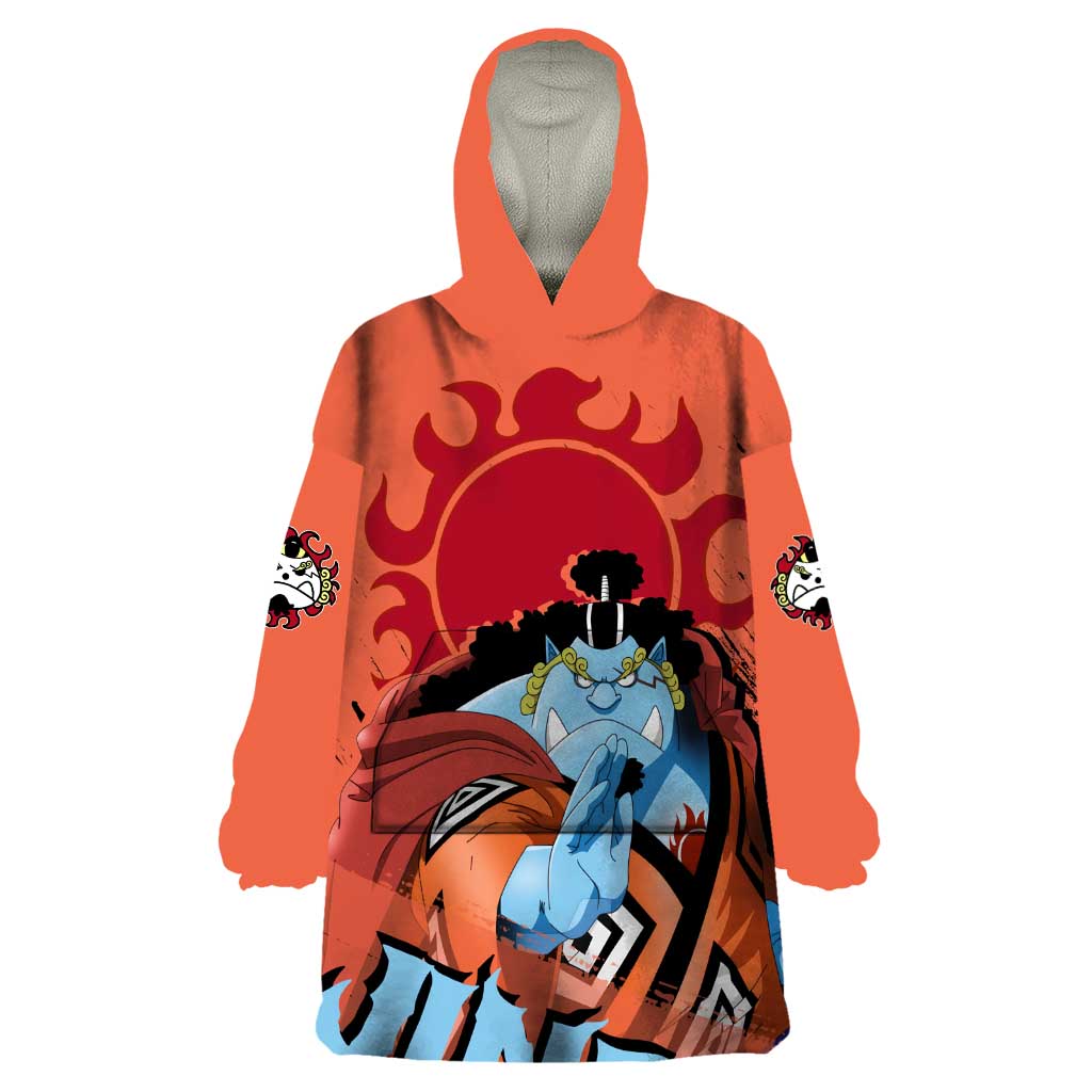 Jinbe - One Piece Wearable Blanket Hoodie Anime Style