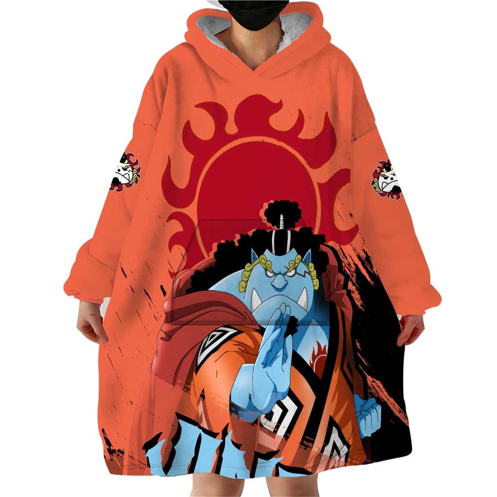 Jinbe - One Piece Wearable Blanket Hoodie Anime Style