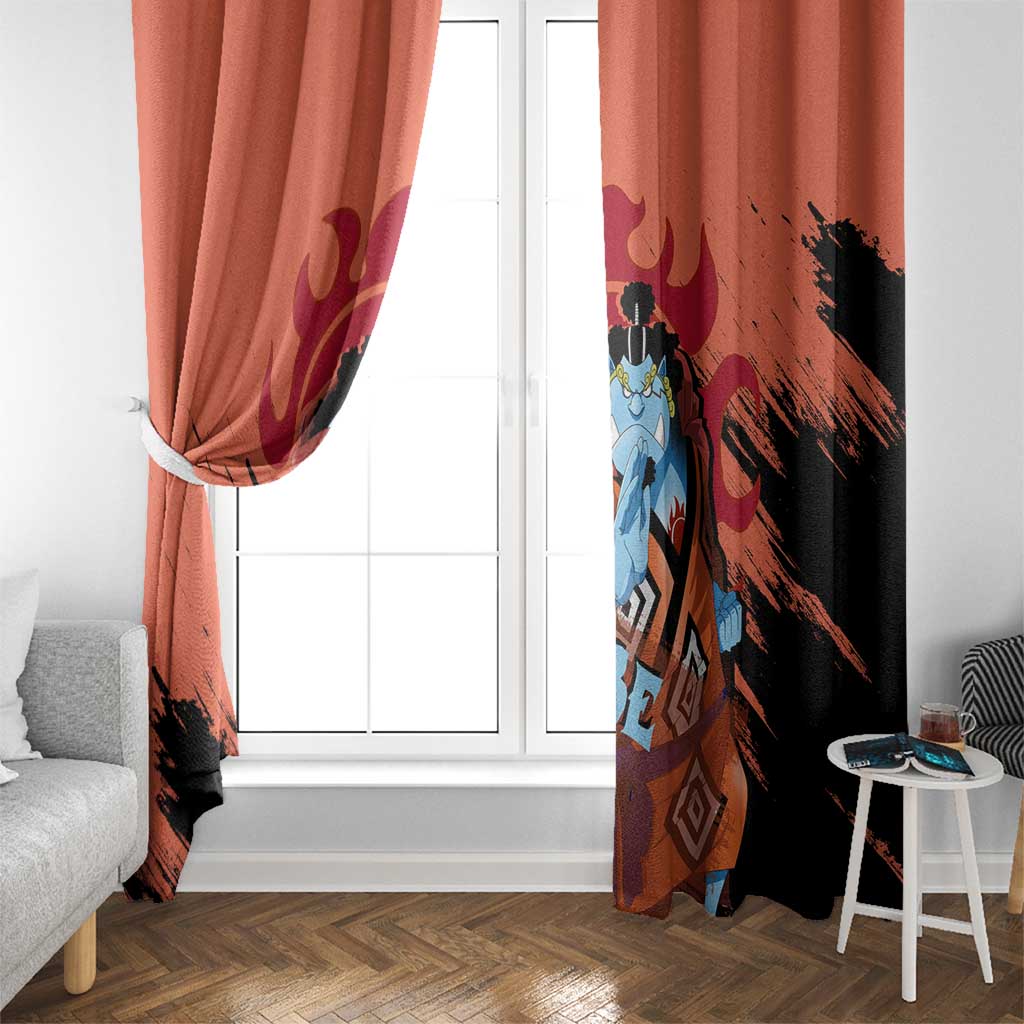 Jinbe - One Piece Window Curtain Anime Style