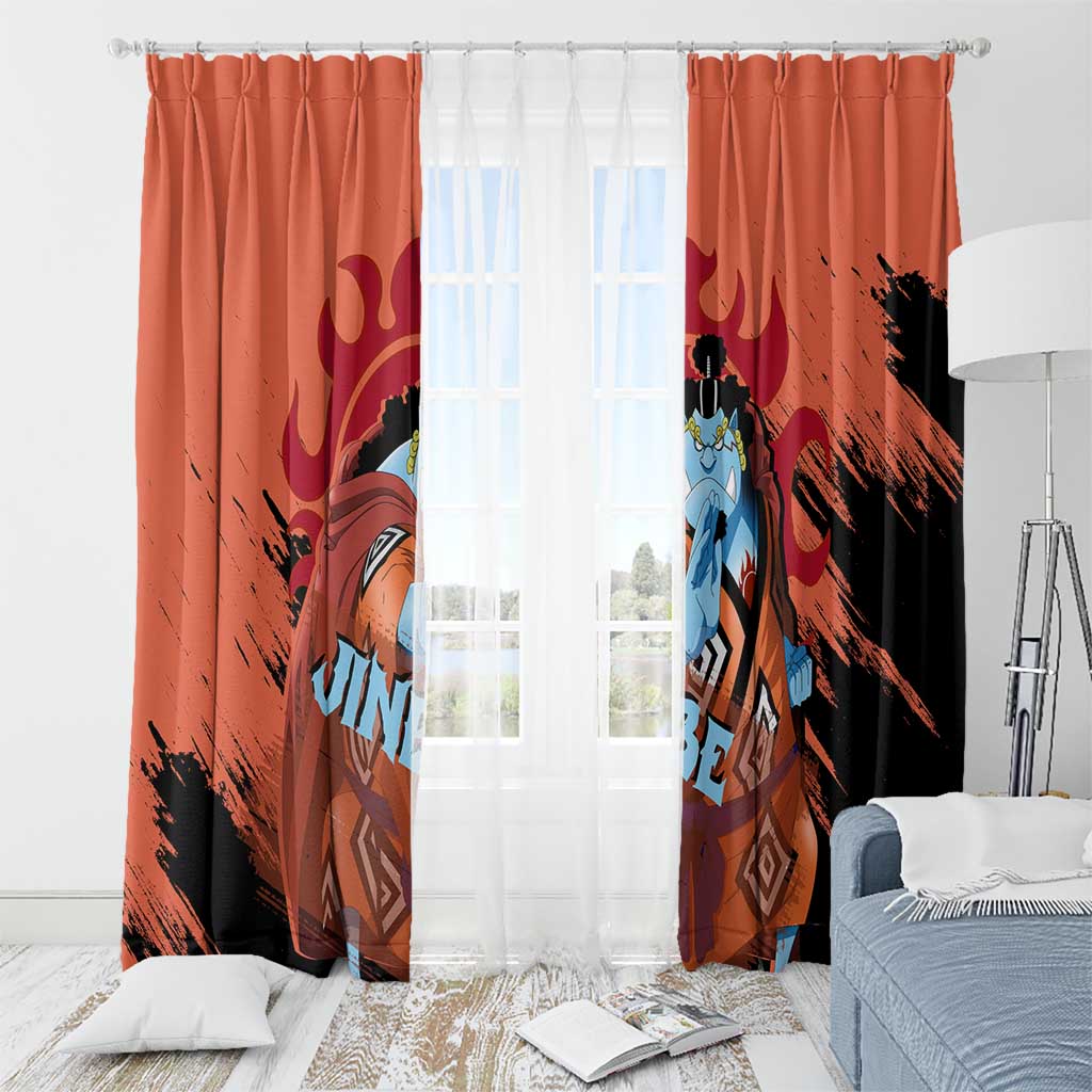 Jinbe - One Piece Window Curtain Anime Style