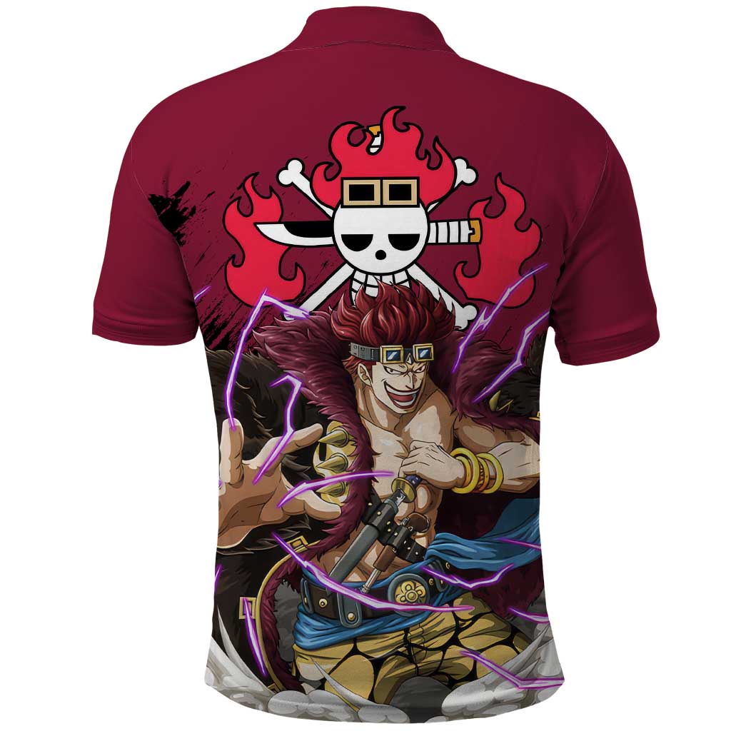 Eustass Kid - One Piece Polo Shirt Anime Style