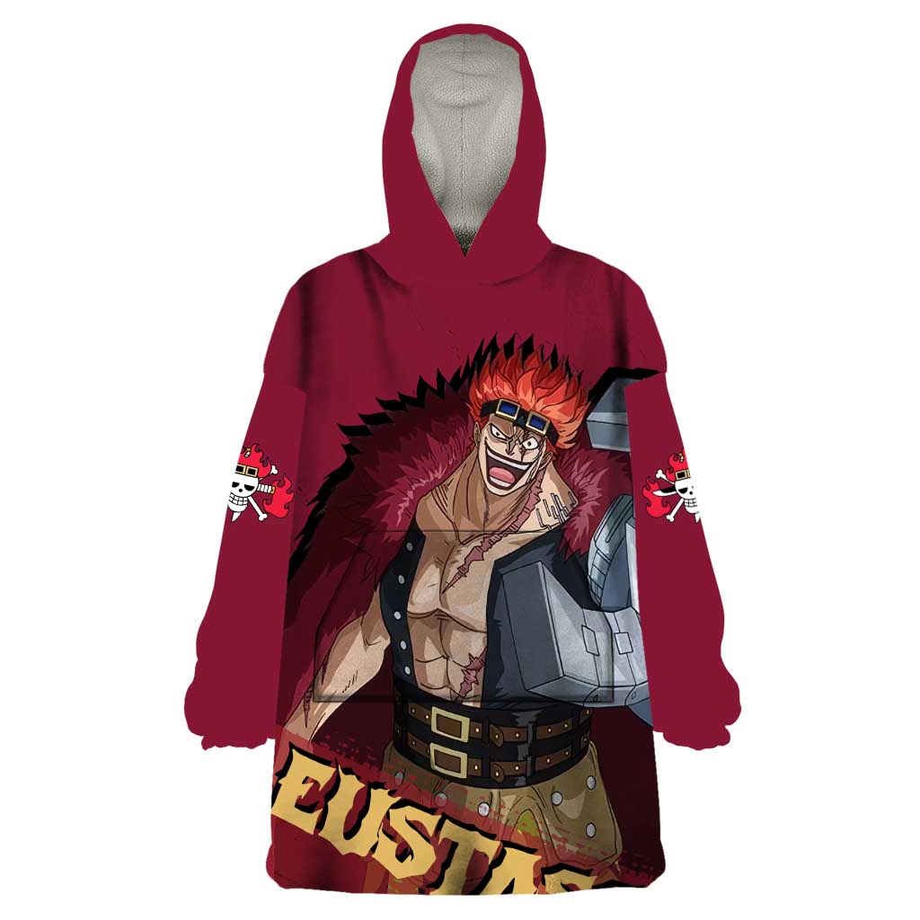 Eustass Kid - One Piece Wearable Blanket Hoodie Anime Style