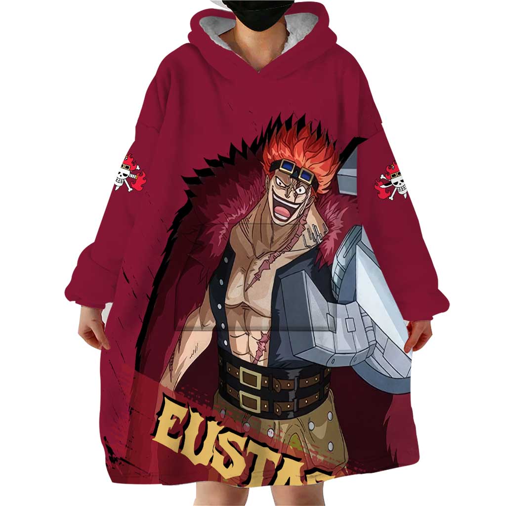 Eustass Kid - One Piece Wearable Blanket Hoodie Anime Style