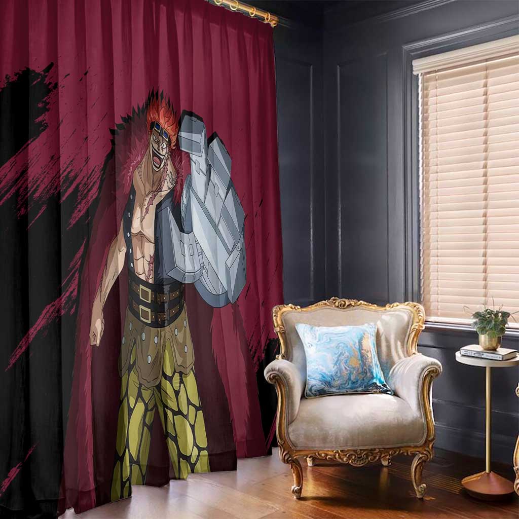 Eustass Kid - One Piece Window Curtain Anime Style