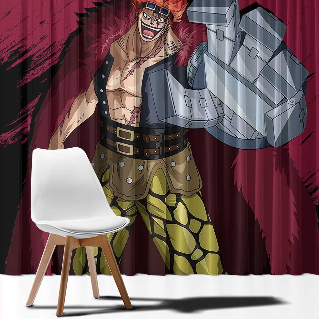 Eustass Kid - One Piece Window Curtain Anime Style