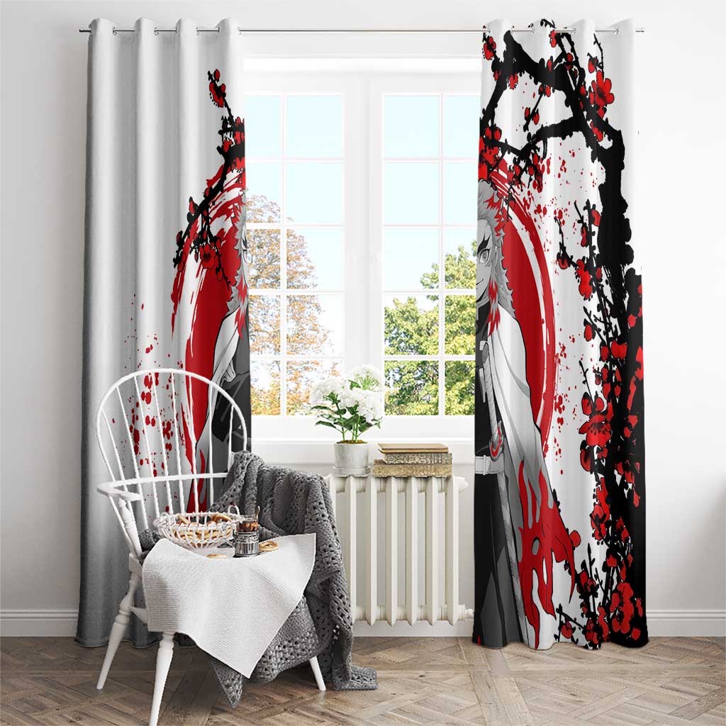Kyojuro Rengoku - Demon Slayer Window Curtain Anime Japan Style