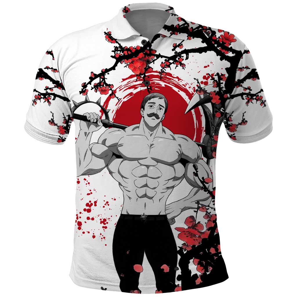 Escanor - Nanatsu no Taizai Polo Shirt Anime Japan Style