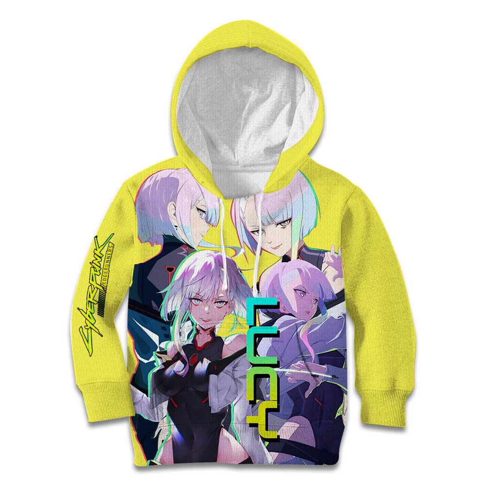 Lucy - CyperPunk Edgerunners Kid Hoodie Anime Style