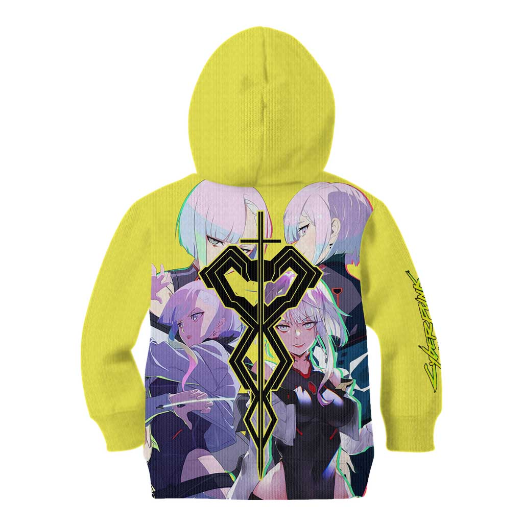 Lucy - CyperPunk Edgerunners Kid Hoodie Anime Style