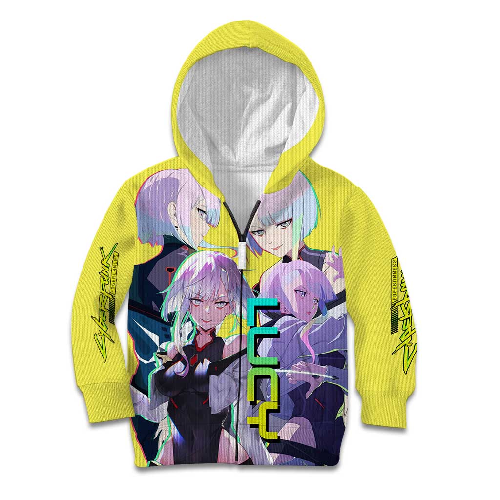 Lucy - CyperPunk Edgerunners Kid Hoodie Anime Style