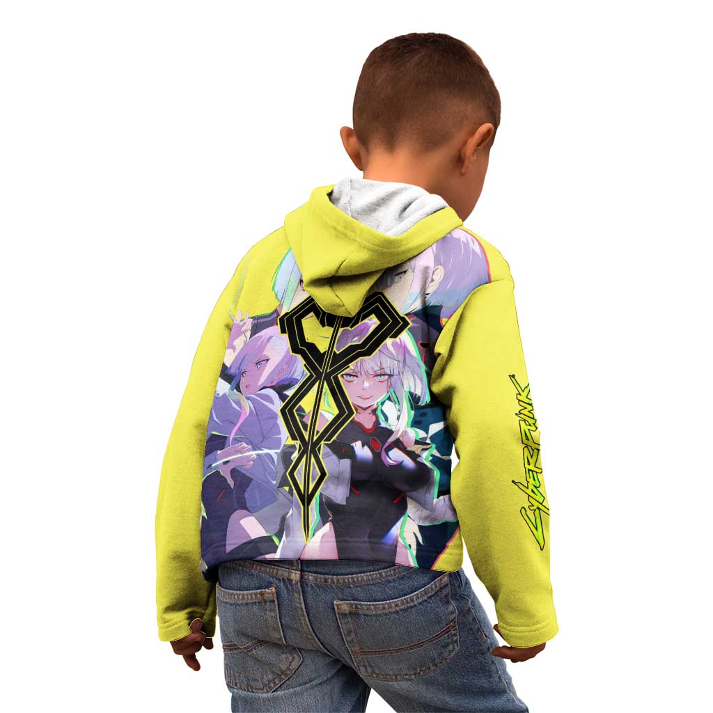 Lucy - CyperPunk Edgerunners Kid Hoodie Anime Style