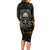 skull-mable-golden-abstract-art-long-sleeve-bodycon-dress-fuck-you-excuses-learn-to-admit-when-you-fuck-up
