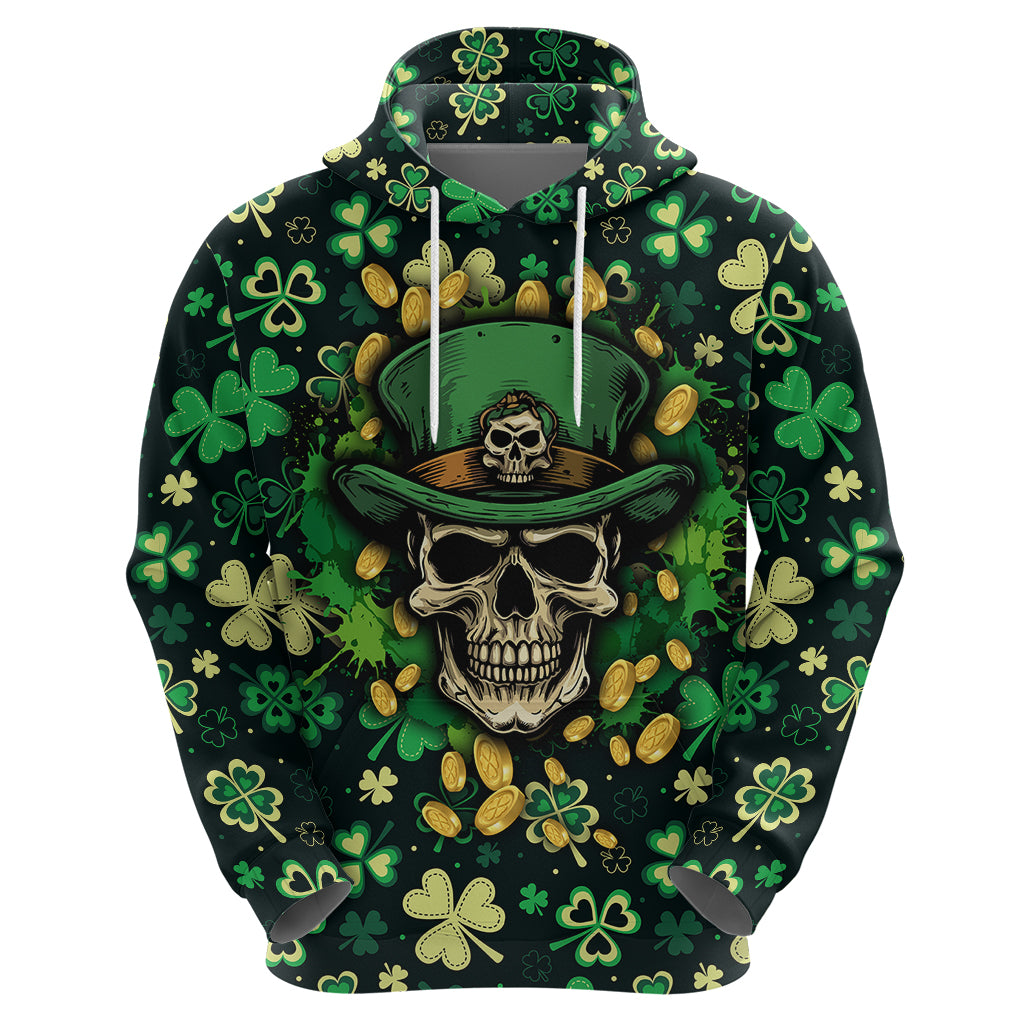 skull-and-shamrock-leaf-pattern-hoodie-good-luck