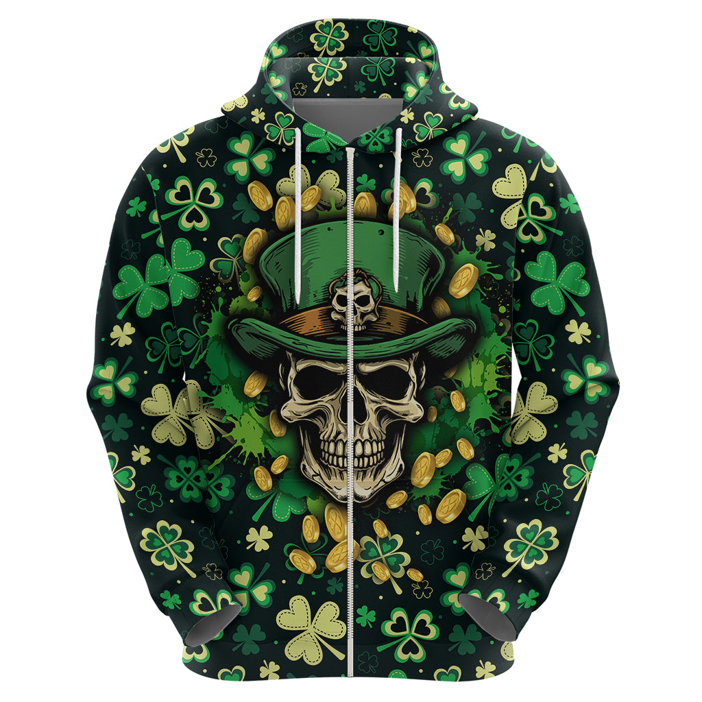 skull-and-shamrock-leaf-pattern-hoodie-good-luck