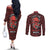 skull-pattern-couples-matching-off-the-shoulder-long-sleeve-dress-and-long-sleeve-button-shirts-i-love-you-berry-much