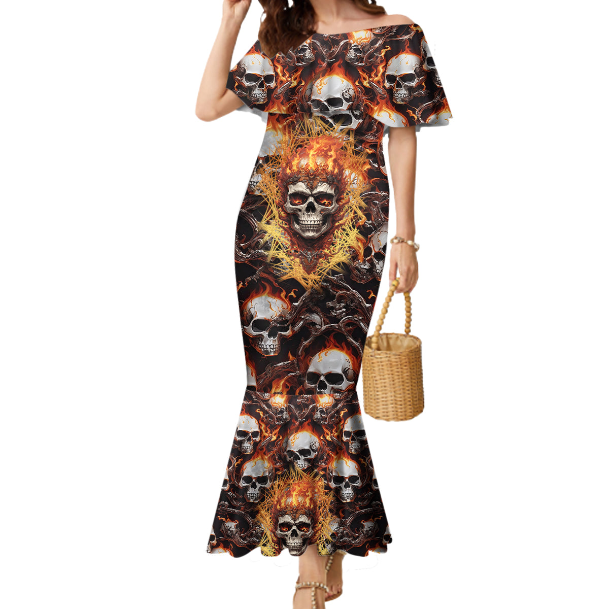 flaming-skull-mermaid-dress-judge-me-when-youre-perfect-otherwise-shut-up