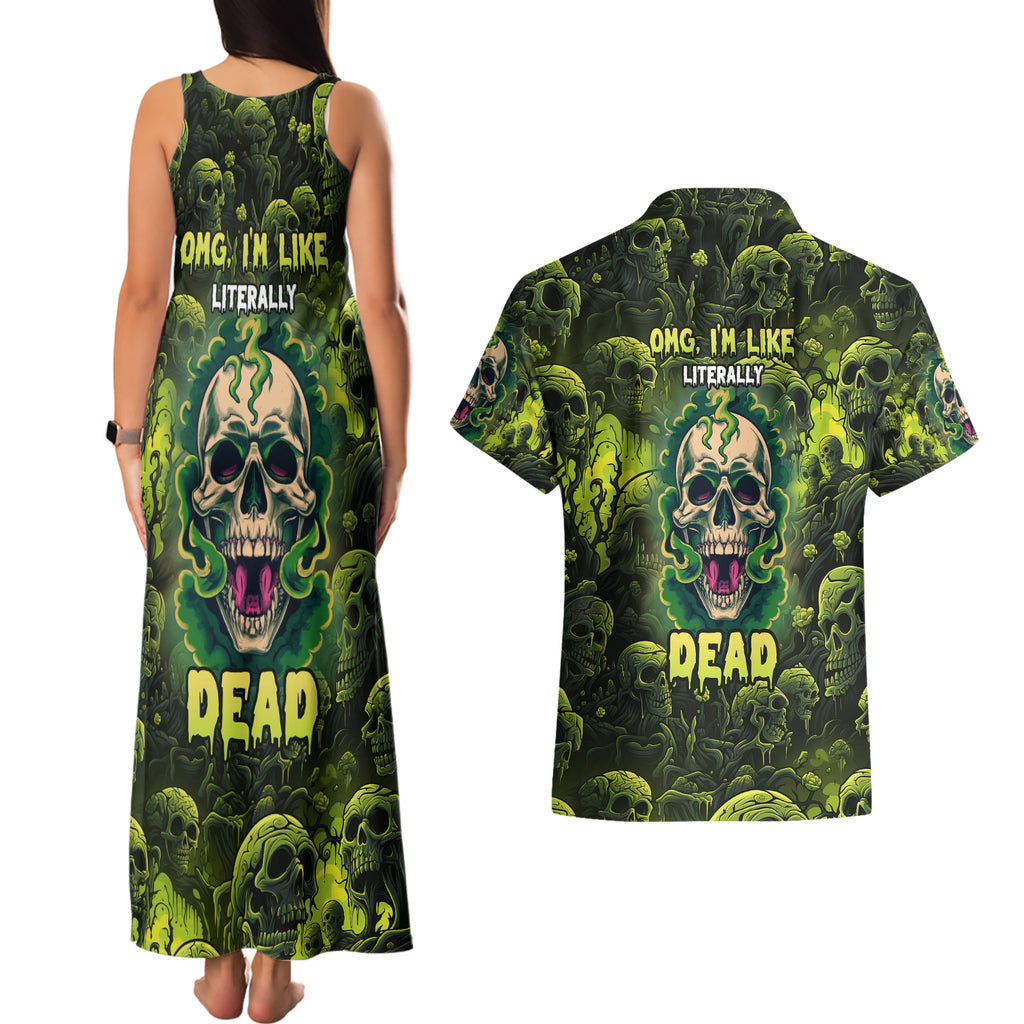 zombie-skull-couples-matching-tank-maxi-dress-and-hawaiian-shirt-im-like-literally-dead