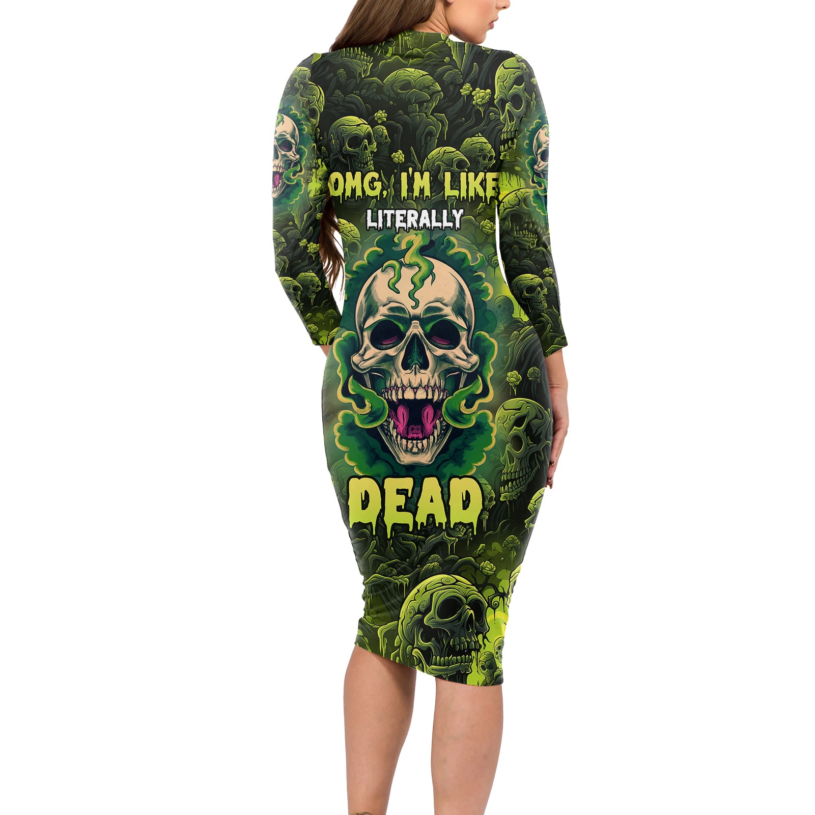 zombie-skull-long-sleeve-bodycon-dress-im-like-literally-dead
