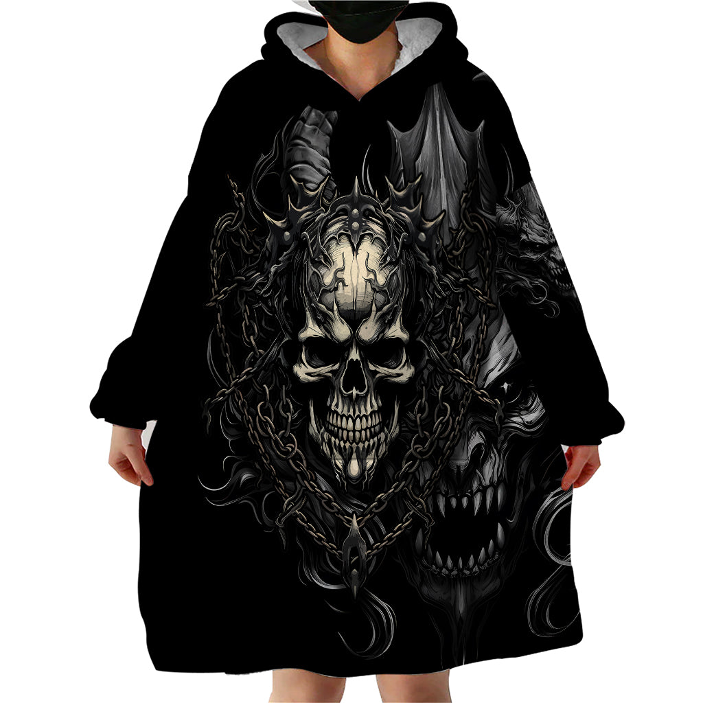 skull-demon-fantasy-wearable-blanket-hoodie-time-to-unleash-a-litte-hell