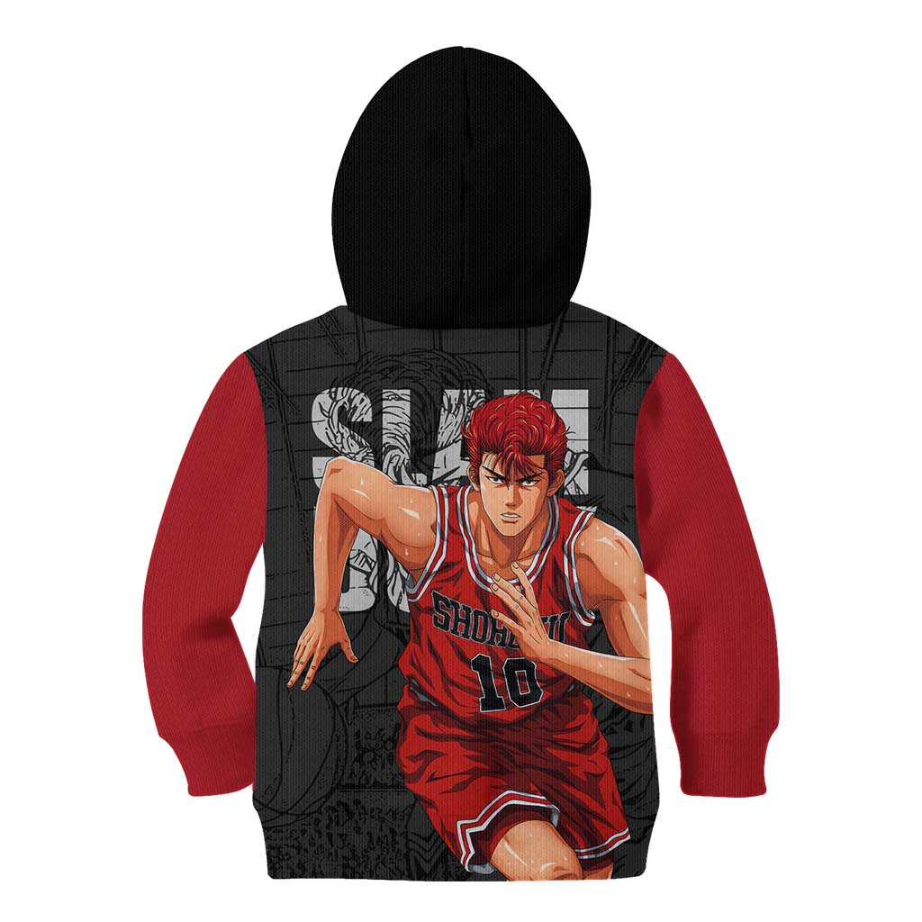 Sakuragi - Slam Dunk Kid Hoodie Anime Style