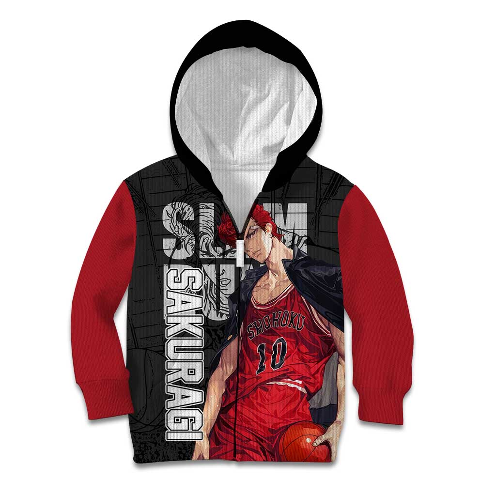 Sakuragi - Slam Dunk Kid Hoodie Anime Style