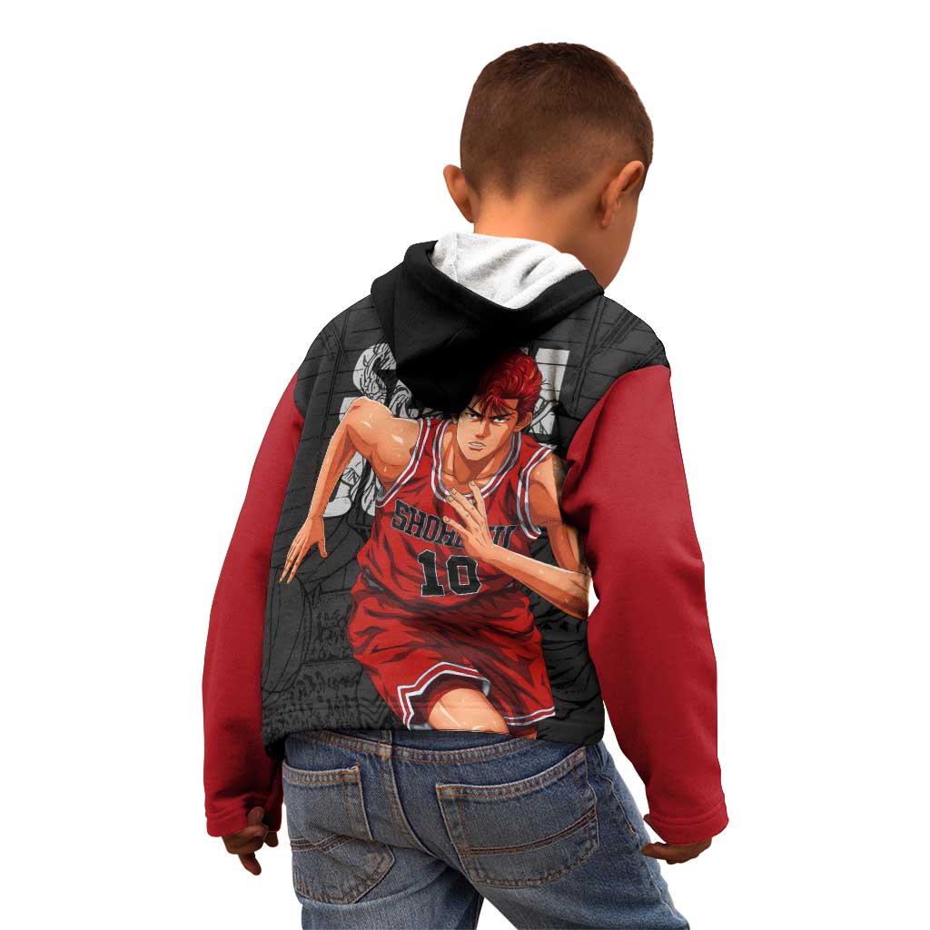 Sakuragi - Slam Dunk Kid Hoodie Anime Style