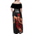 Sakuragi - Slam Dunk Off Shoulder Maxi Dress Anime Style