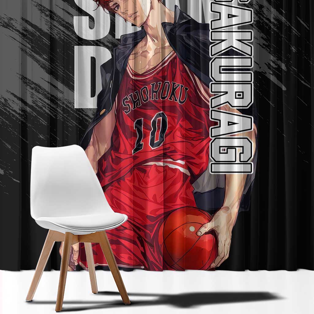 Sakuragi - Slam Dunk Window Curtain Anime Style