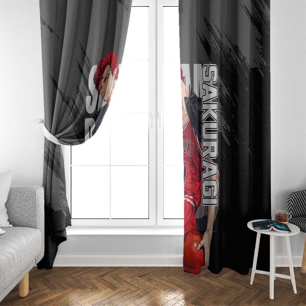 Sakuragi - Slam Dunk Window Curtain Anime Style