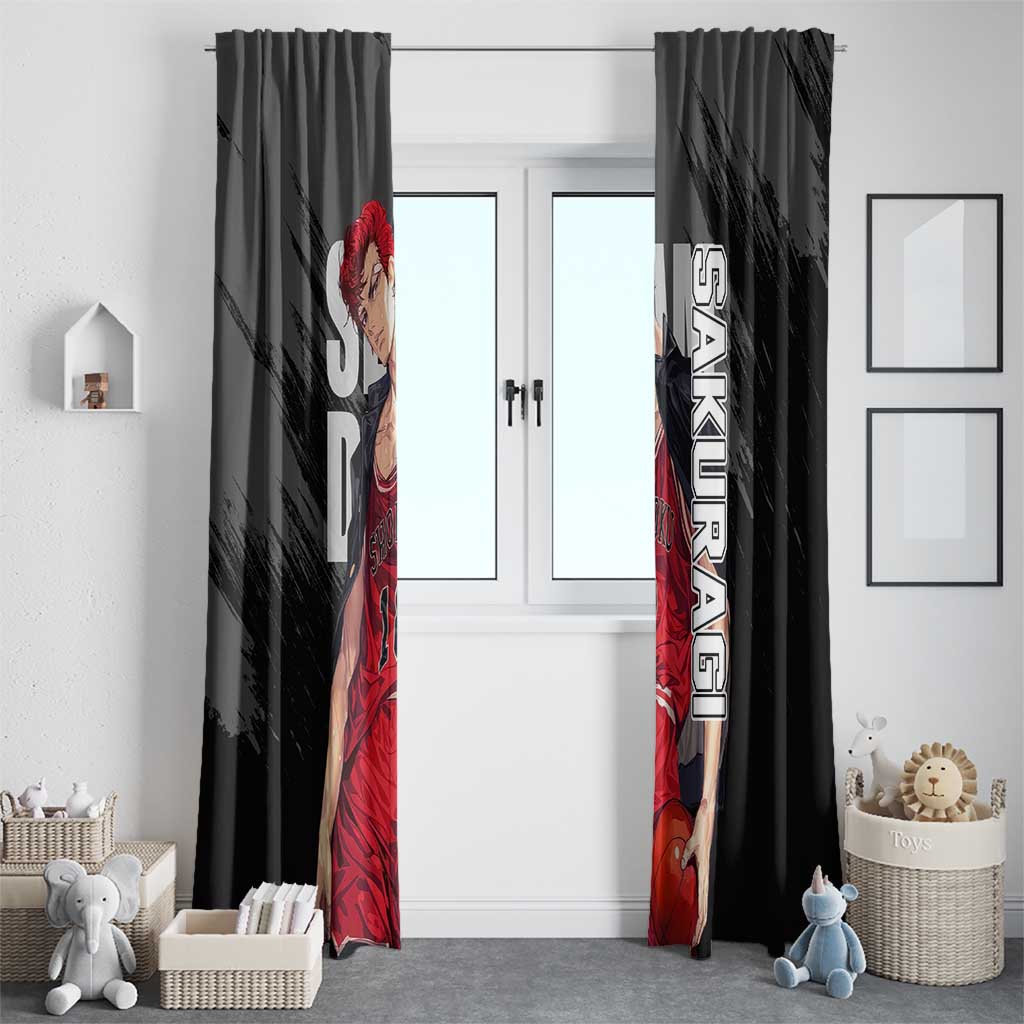 Sakuragi - Slam Dunk Window Curtain Anime Style