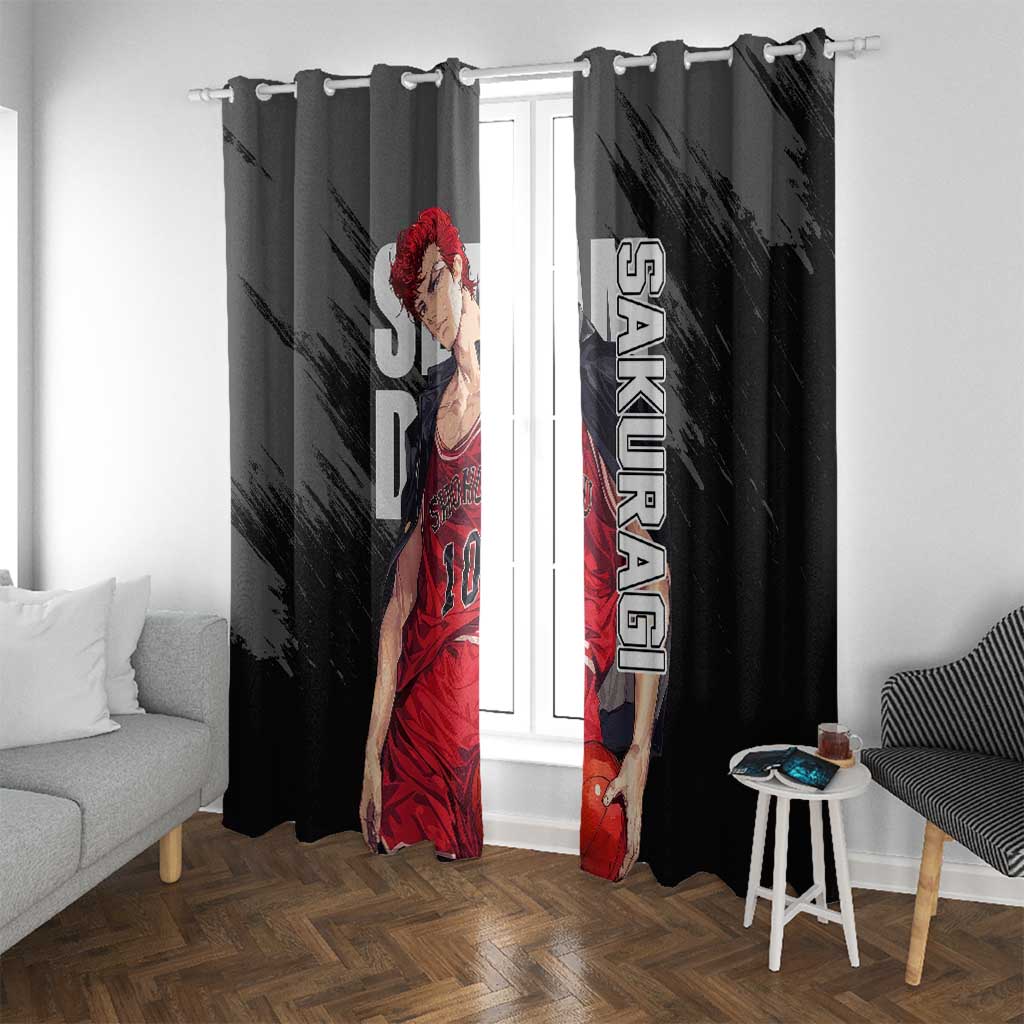 Sakuragi - Slam Dunk Window Curtain Anime Style