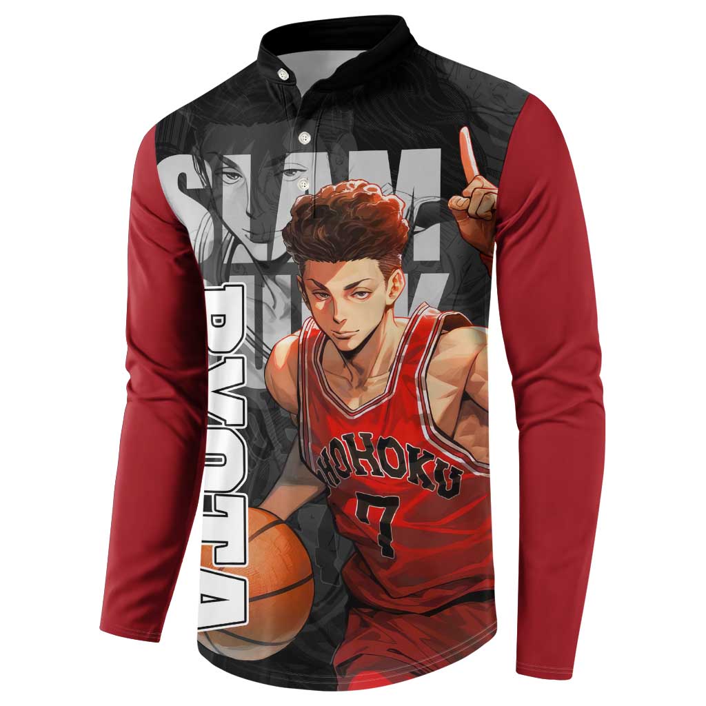 Miyagi Ryota - Slam Dunk Button Sweatshirt Anime Style