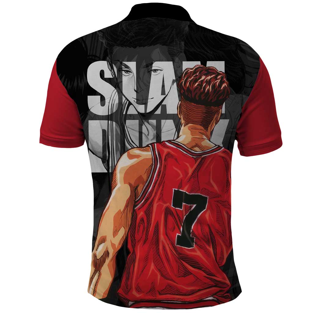 Miyagi Ryota - Slam Dunk Polo Shirt Anime Style