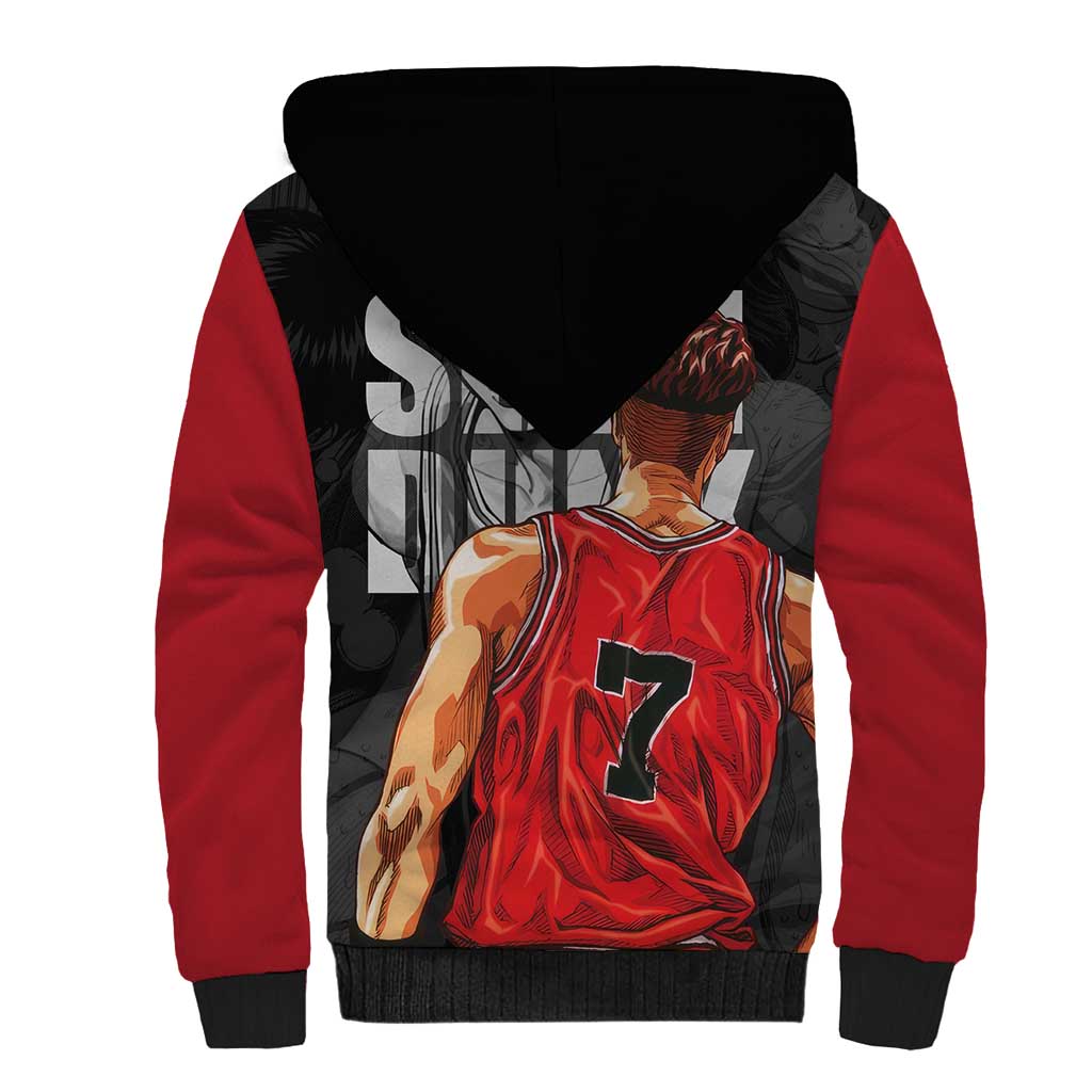Miyagi Ryota - Slam Dunk Sherpa Hoodie Anime Style