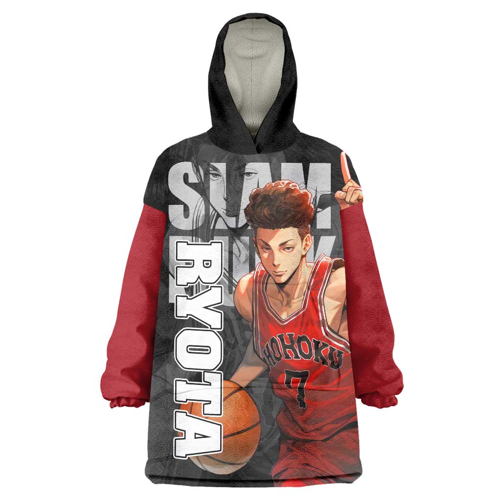 Miyagi Ryota - Slam Dunk Wearable Blanket Hoodie Anime Style