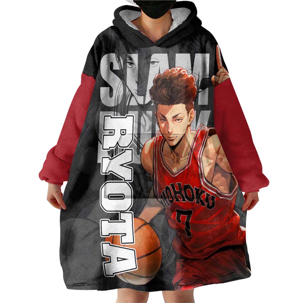 Miyagi Ryota - Slam Dunk Wearable Blanket Hoodie Anime Style