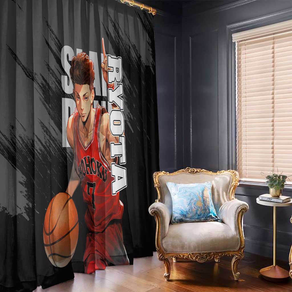 Miyagi Ryota - Slam Dunk Window Curtain Anime Style