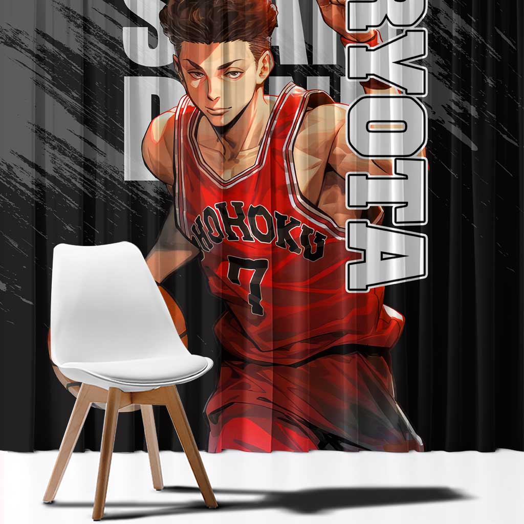 Miyagi Ryota - Slam Dunk Window Curtain Anime Style