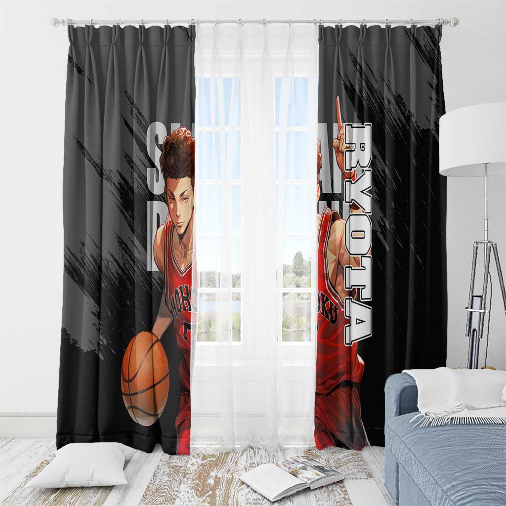 Miyagi Ryota - Slam Dunk Window Curtain Anime Style