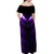 MSBY Uniform Off Shoulder Maxi Dress Anime Style